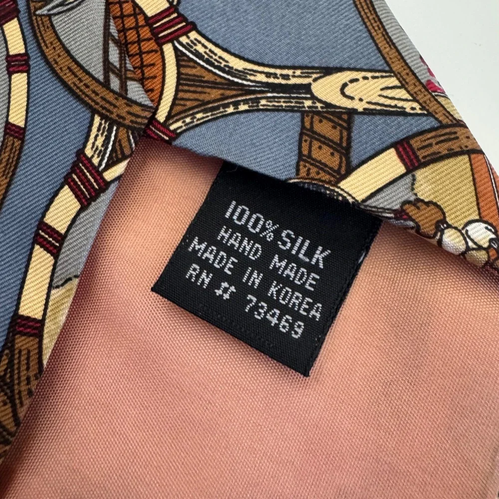 Vintage 1992 Warner Bros Looney Tunes Bugs Bunny Tennis Silk Necktie Men‎